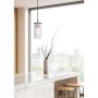 KINSLEA Flat Opal/Gold Pendant Light
