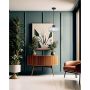 LEDGER Clear Glass, Matte Black Pendant Light