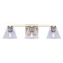 Berklie Gold 3 Light Vanity