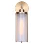 Daphne Gold Single Light Wall Fixture