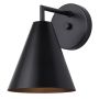 Emeri Matte Black Outdoor Light