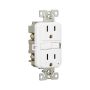 Weather Resistant Tamper Resistant GFCI 15AMP White