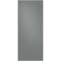 Panneau de porte BESPOKE - Verre gris mat