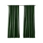 Seren Room Darkening Dual Header Curtain Panel 50 x 84