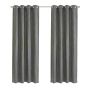 Bryson Grommet Panel 52x84 Gray