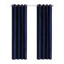 Chenille TPU Blackout Grommet Panel 52x84 Navy