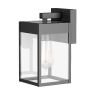 10" Outdoor Solar Wall Sconce 3000K - Rechargeable Battery