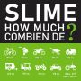 Scellant de pneu d’urgence Slime Thru-Core, TPMS sûr 510g