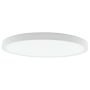 16" LED 3CCT Black Flush Mount