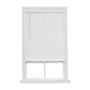 72" x 64" Faux Wood 2" White