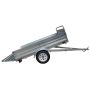 4.5' x 7.5' Single Axle Utility Galvanized Trailer Kit