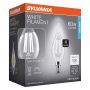 B10 Clear Dimmable White Filament LED Bulb Daylight