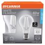 A19 Clear Dimmable White Filament LED Bulb Daylight