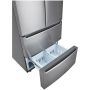 Réfrigérateur 4 portes profondeur comptoir 33"