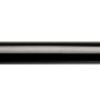 1 1/4" x 10 1/4' 18 Gauge Chain Link Top Rail – Black