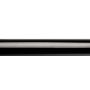 1 1/4" x 10 1/4' 18 Gauge Chain Link Top Rail – Black