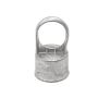 1 1/2" x 1 1/4" Chain Link Line Post Cap – Black