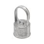 1 1/2" x 1 1/4" Chain Link Line Post Cap – Black