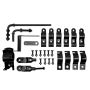 Chainlink Hardware Black 1 7/8" Single Gate Hardware Kit