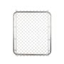 Porte Chaîne 42" x 48" avec Maillage 2" x 11 Ga – Gris