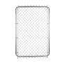 42" x 60" Chain Link Gate With 2" x 11 Gauge Mesh – Grey