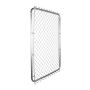 42" x 60" Chain Link Gate With 2" x 11 Gauge Mesh – Grey