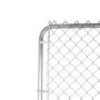 42" x 60" Chain Link Gate With 2" x 11 Gauge Mesh – Grey