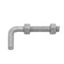 1 7/8" Chain Link Single Gate Hardware Kit – Galvanized
