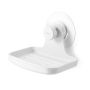 White Flex Adhesive Soap Dish