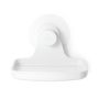 White Flex Adhesive Soap Dish
