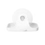 White Flex Adhesive Soap Dish