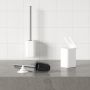 Brosse de toilette adhésive Flex blanche