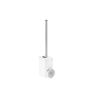 Brosse de toilette adhésive Flex blanche