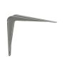 8" x 10" New Powder Coated Gray Utility L-Bracket