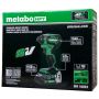 Metabo 18V MultiVolt Cordless Brushless Impact Driver Kit