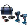 Bosch 18V Kit 18V 1800 18V 400 And 2X 2.0 Ah Batteries
