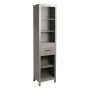 Grey Tall Cabinet Ready to Assemble