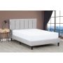 Ann Upholstered Bed Queen in Linen Stone