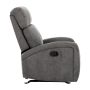 York Grey Rocker Recliner