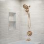 Mikah 1 Handle Tub Shower Combo Bronzed Gold