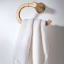 Mikah Towel Ring- Bronzed Gold