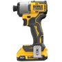 DeWalt 20V MAX 1/4" Impact Driver Battery And Charger Kit