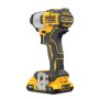 DeWalt 20V MAX 1/4" Impact Driver Battery And Charger Kit