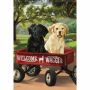 Drapeau d’été bienvenue Waggin