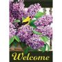 Summer Flag Lilac Bucket