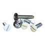 White & Ivory Electrical Plate Assorted Screw