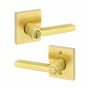 Halifax Entry Lever Satin Brass
