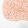 31" x 44" Flokati Accent Rug Blush