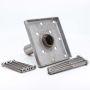 Kit d’ancrage de poteau 4x4 inox
