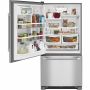 30" Bottom Freezer Refrigerator With Freezer Drawer